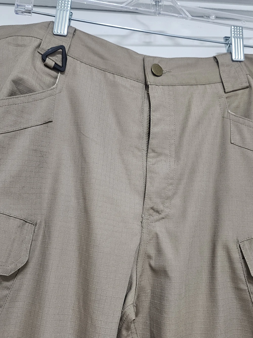 Beige Ripstop Cargo Pants Men’s L 36